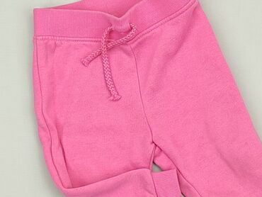 kombinezon różowy: Sweatpants, Primark, 6-9 months, condition - Very good