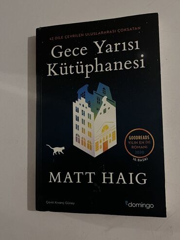 abituriyent jurnali 7 2020 pdf yukle: Matt Haig tərəfindən yazılmış, "Gece Yarısı Kütüphanesi" adlı bu
