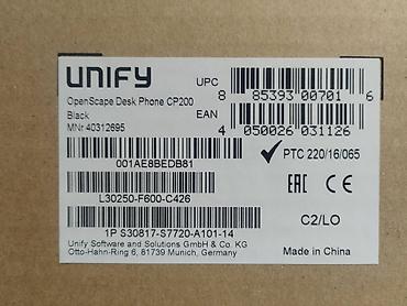Stasionar telefonlar: OpenScape Masa Telefonu CP200 (L30250-F600-C426) IP telefonlar IP — 5