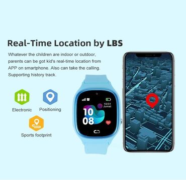Ručni satovi: Vodootporni Dečiji Smart Watch T45 - Mobilni Tel, SOS, LBS Boje — 7