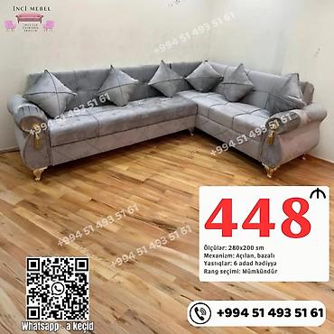 Divanlar: Künc divan, Yeni, Açılan, Bazalı, Parça, Rayonlara çatdırılma — 1