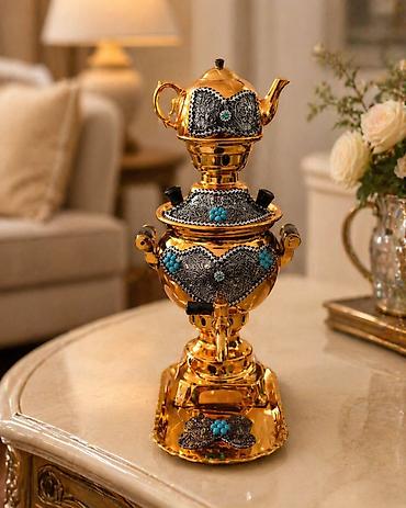 suvenir samovar: Zövqlü və dekorativ suvenir samovar satılır. Ev interyeri, ofis və — 3