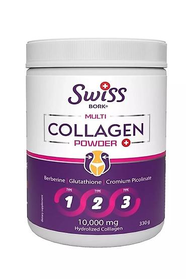 для сустава: Порошок коллагена Swiss Bork Multi Collagen Powder - Формула с — 1