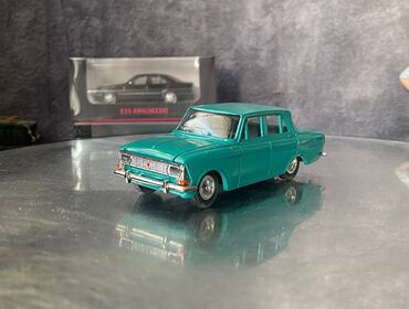 Avtomobil modelləri: Коллекционная модель Moskvich - 412 green 1969 Made In USSR Scale — 2