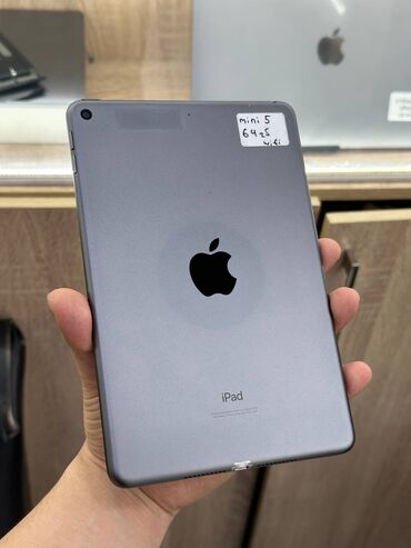 Планшеты: Планшет, Apple, память 64 ГБ, 7" - 8", Wi-Fi, Б/у, Детский цвет - Серый