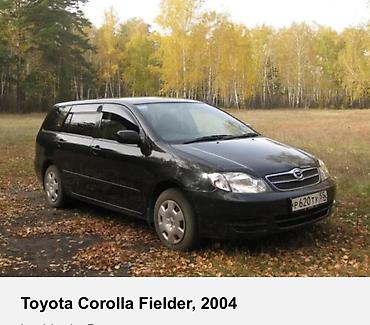 таота филдер: Toyota Corolla: 2004 г., 1.5 л, Автомат, Бензин, Универсал — 2