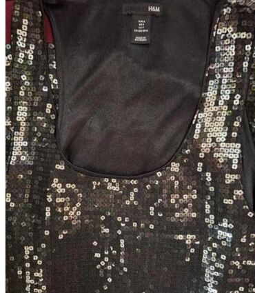 jeftine haljine za plazu: H&M S (EU 36), color - Black, Cocktail, With the straps