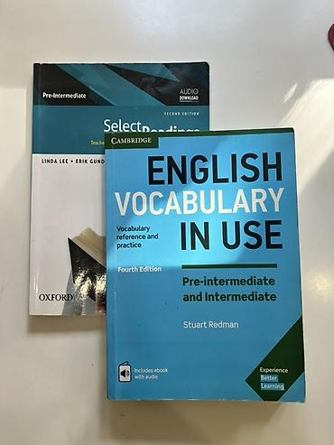 Книги и журналы: Məhsul: İngilis dili üzrə 2 dərslik dəsti 1) English Vocabulary in — 2