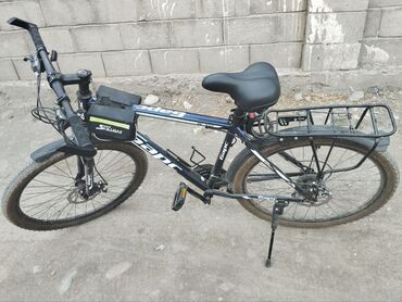 меняю велосипед на телефон: AZ - City bicycle, Барс, Велосипед алкагы L (172 - 185 см), Башка материал, Жаңы