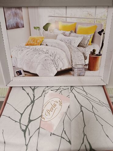 Posteljina: Bračna, Pamuk, bоја - Siva — 7