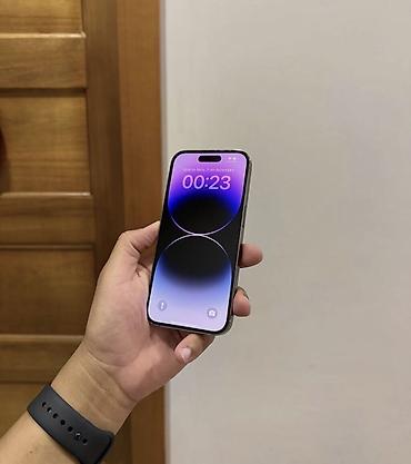 mingəcevir ayfon: IPhone 14 Pro, 256 GB, Deep Purple, Zəmanət, Simsiz şarj, Face ID — 3