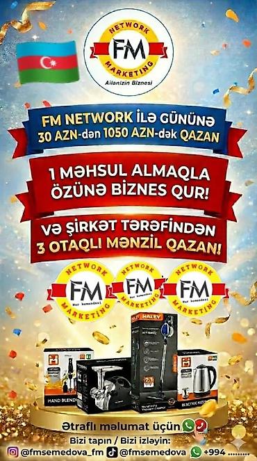 Готовый бизнес: Onlayn biznes və əlavə gəlir imkanı Təsvir: - FM Network — 3