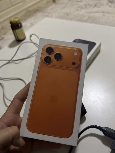 ноутбук купить дешево: IPhone 17 Pro Max, Жаңы, 256 ГБ, Куту, 100 %