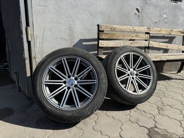 шины на lx570: Дөңгөлөктөр монтажда 225 / 60 / R 18, Жай, Колдонулган, Комплект, Жеңил унаалар, Куйма, тешиктери - 5