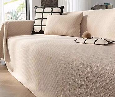 Prekrivači za nameštaj: Za trosed, bоја - Siva — 4