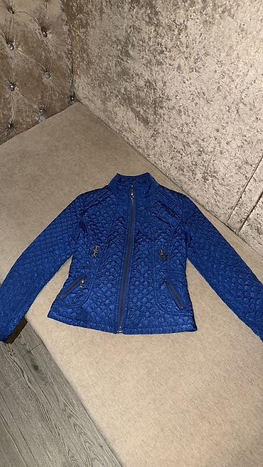 şalvar cins: 2-3 yas Usaq üçün mavi rəngli yüngül qısa qapiton jaket - Rəng: canlı — 1