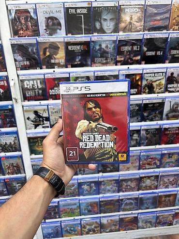 blu ray disk: PS5 üçün Red Dead Redemption oyun diski 🔴 Playstation 5 və ona aid — 1