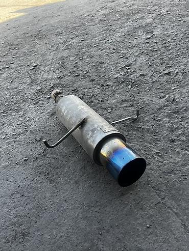 Спортивный задний глушитель JASMA с насадкой burnt tip -