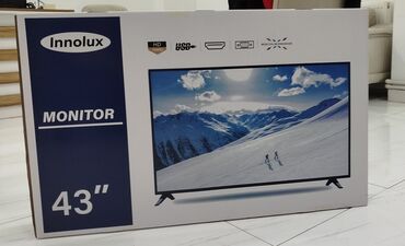 Televizorlar: Innolux markasi monitorlar ve smart TV-ler yeni bağli qutuda her