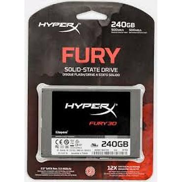 macbook pro: Kingston HyperX Fury 240GB 2.5" SATA III RGB SSD HyperX Fury RGB — 2