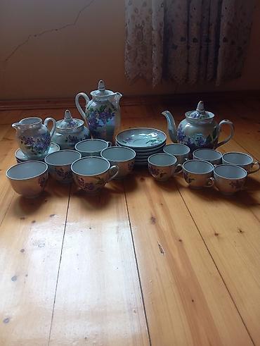 alisa home tekstil: Çay dəsti, rəng - Yasəmən, Farfor, 6 nəfərlik, SSRİ — 2