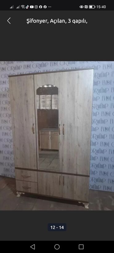 Dolablar: Yeni, Açılan, 3 qapılı Düz dolab, Dolab-asılqan, Türkiyə -da lalafo.az — 22 Dolablar: Yeni, Açılan, 3 qapılı Düz dolab, Dolab-asılqan, Türkiyə — 22