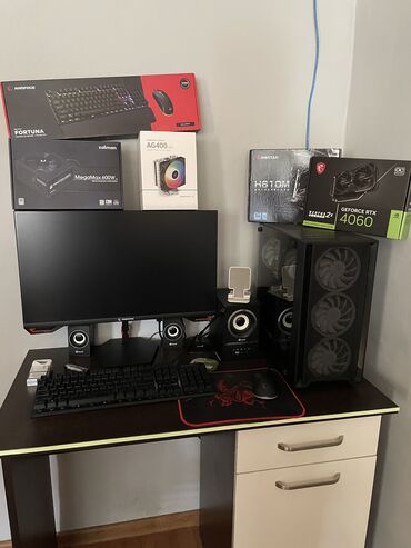 komputer i5: İntel Core i5 -12400f 12th- Gen-2.5Ghz Ram-16 Gb Videokard-Nvidia