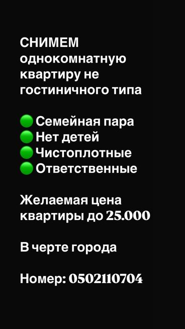 квартира на долгий срок г ош: 1 комната, 30 м², С мебелью, Без мебели