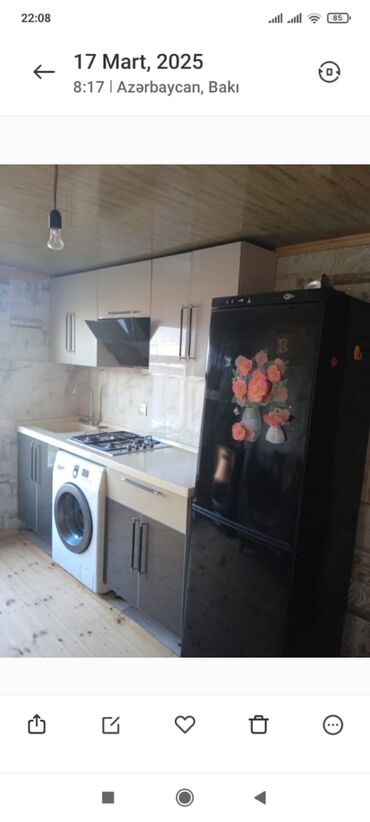 Uzunmüddətli kirayə evlər: 40 kv. m, 1 otaqlı, Qaz — 1