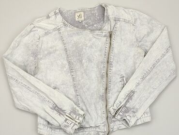spódniczki jeansowe: Джинсова куртка жіноча, M, стан - Хороший