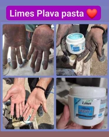 limes pasta: 🩵Ovako posao odradi plava pasta 🩵 💙Pasta za ruke💙 Sadrži ekstrakt