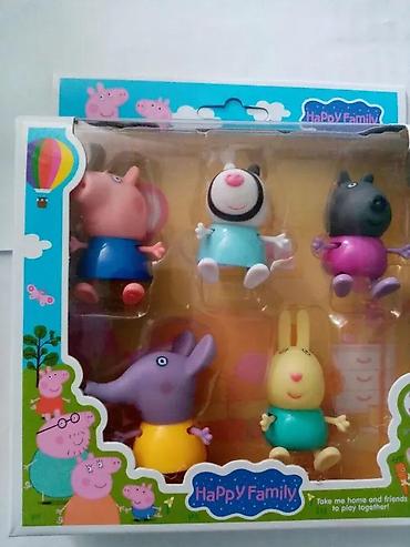 mango torbe srbija: DRUZINA PEPE PRASETA NOVO SET OD 5 FIGURA SAMO 599 DINARA | Cene — 1