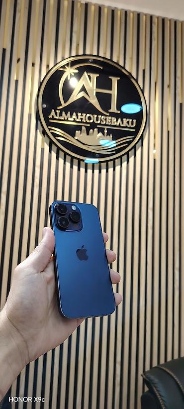piltə: IPhone 14 Pro, 128 GB, Deep Purple, Simsiz şarj, Face ID, Sənədlərlə — 1