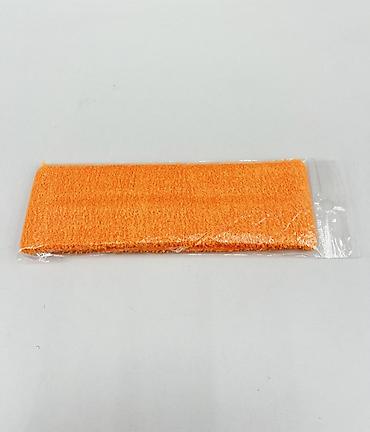 sari saç: №: 8047 Məhsulun adı: Baş bandı, narıncı, poliester, ölçü One Size — 1