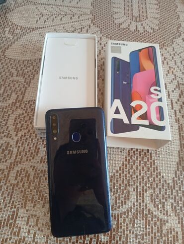 toshiba notebook qiymətləri: Samsung Galaxy A20s, 2 GB, rəng - Mavi, Barmaq izi, Face ID
