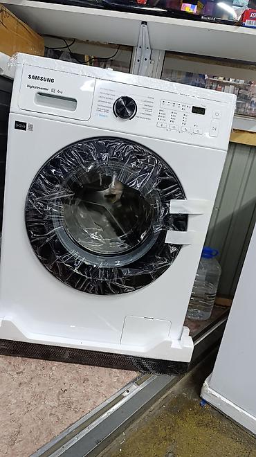 Кир жуучу автомат машина, Жаңы, Samsung, 6 кг чейин, Фронталдык, Дүңүнөн