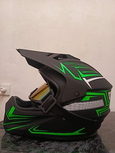 kardan balans: Motokros/enduro üslubunda tam üzlü kask – SPARK TIKI dizaynı - — 5