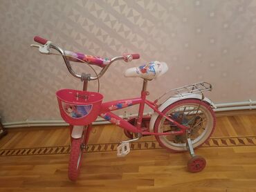 Velosiped aksesuarları: İşlənmiş Dörd təkərli Uşaq velosipedi 14", Ünvandan götürmə
