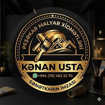 Malyar işləri: 🎨 PEŞƏKAR MALYAR VƏ RƏNGSAZLIQ XİDMƏTLƏRİ Salam! Mən Kenan, Bakı — 1
