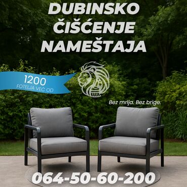 Usluge u domaćinstvu: Profesionalno dubinsko čišćenje nameštaja - Trosed: već od 2500 - — 3