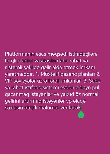 wifi gucləndirici programi: Onlayn gəlir platforması – fərqli planlarla sistemli və rahat qazanc — 1
