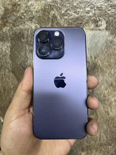 айфоны ош: IPhone 14 Pro, 128 ГБ, Deep Purple, 83 %