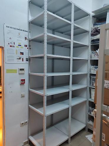 Stend vitrinləri: Metal stilajlar İstənilən ölçüdə metal stilajlar və dolablar — 13