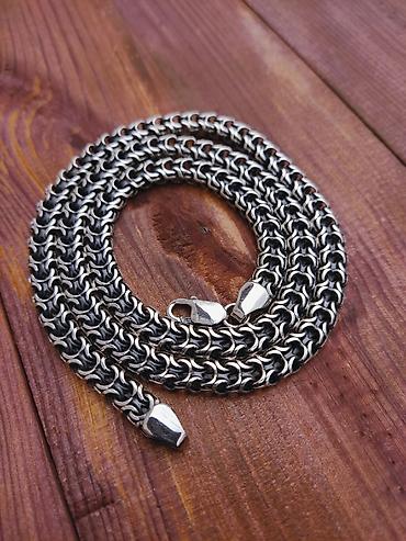 Серебряные цепочки: Цепочка, Проба 960, Мужские, Новый — 14