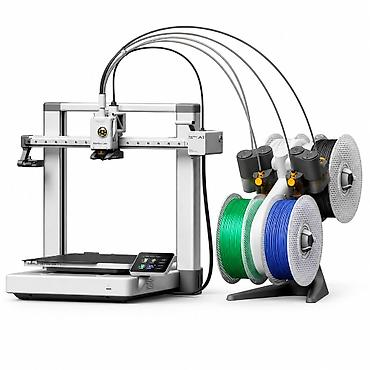 №: 14728 Məhsulun adı: 3D printer Bambu Lab A1 Combo, Ağ/Boz, Ev