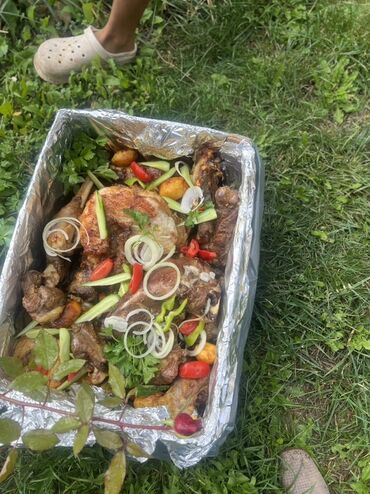 Мясо: Заказга Таш кордо жасап беребиз. Даамдуу, жашылчалар менен кооздолот — 3