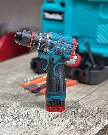 Drel dəstləri: Makita simsiz zaryadlı matkap/şurupka dəsti - Brushless (fırçasız) — 2