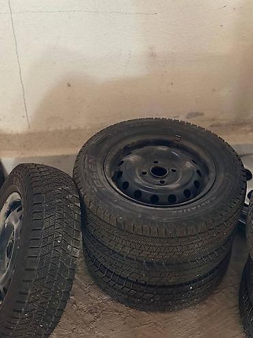 89 2: Колеса в сборе 175 / 70 / R 13, Зима, Б/у, Комплект, Железные, отверстий - 4 — 2