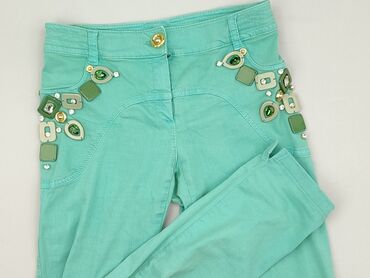 Material trousers for women, size L