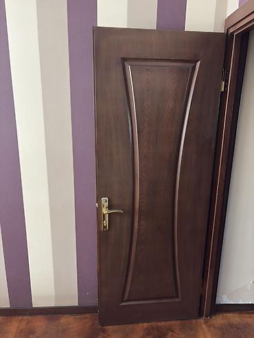 4 denedir MDF üzlü taxta interyer qapısı - Rəng: tünd qoz (taxta lalafo.az -da 4 denedir MDF üzlü taxta interyer qapısı - Rəng: tünd qoz (taxta